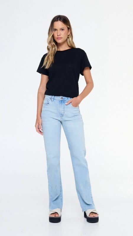 calça jeans boot vintage claro animale jeans