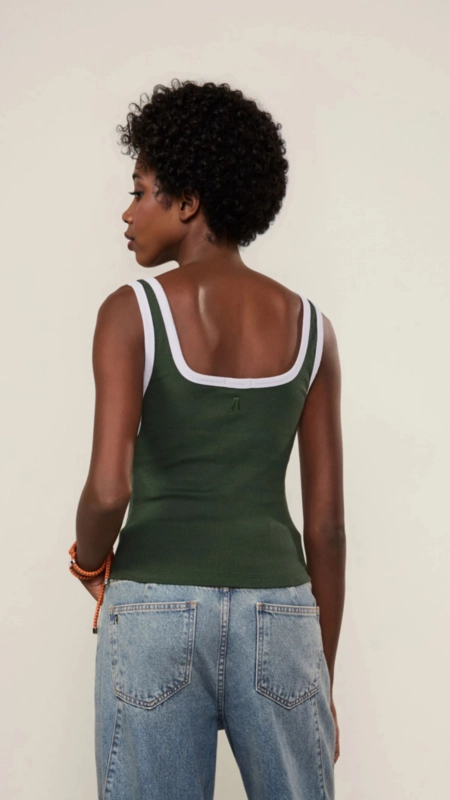 regata malha abertura cavas animale jeans