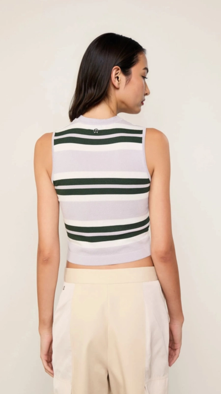 regata tricot cropped listrada animale jeans