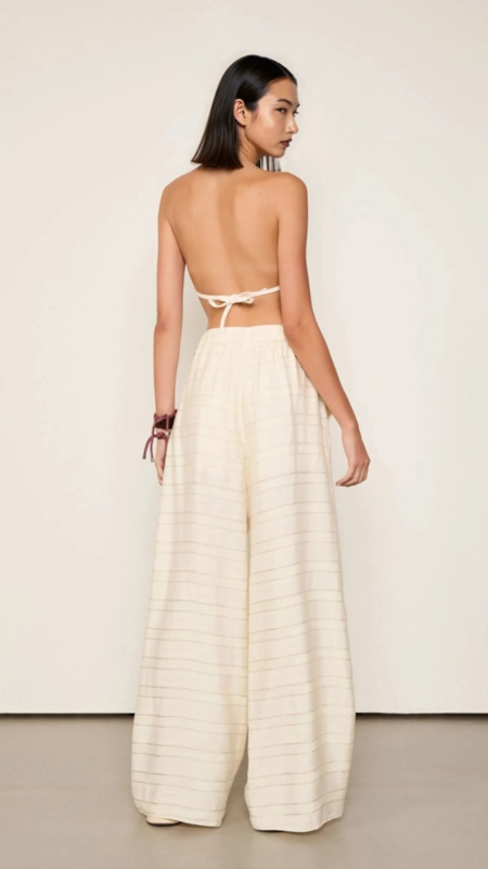 calça reta stripes animale jeans