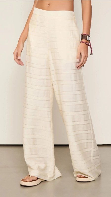 calça reta stripes animale jeans