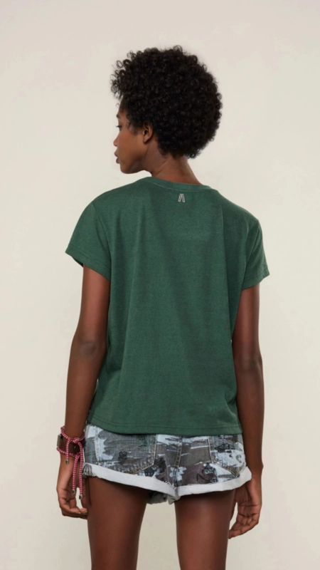 blusa malha basica decote redondo animale jeans