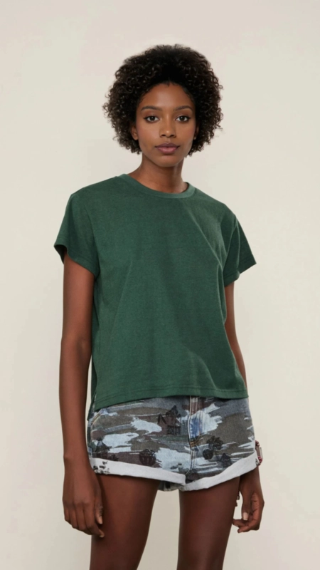 blusa malha basica decote redondo animale jeans