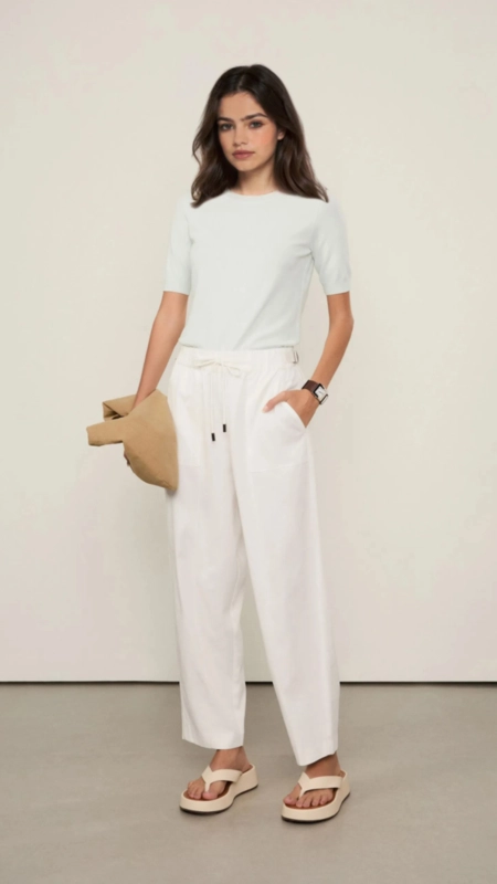 blusa tricot decote redondo animale jeans