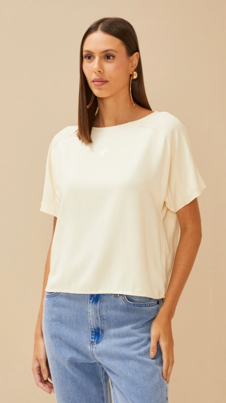 camiseta forum crepe raquel premium