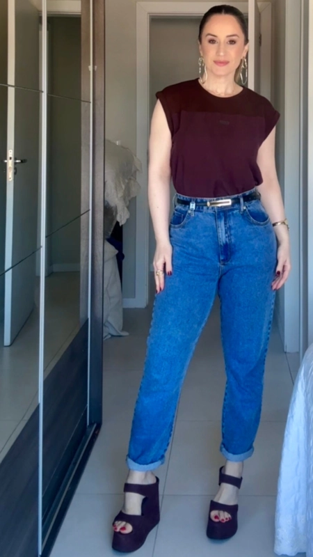 camiseta linho sem manga forum