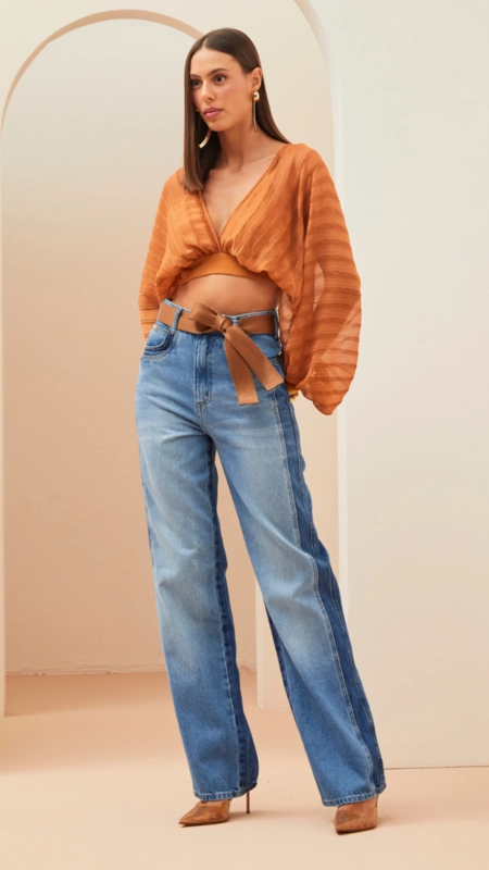 calça jeans widekeg forum bella