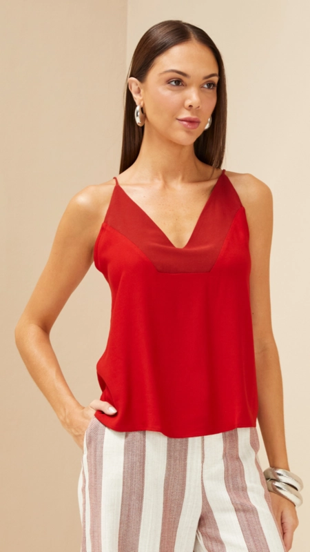 regata crepe foum detalhe linho gretha premium