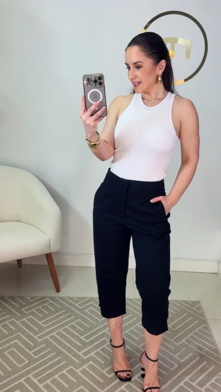 calça corsário alfaiataria forum