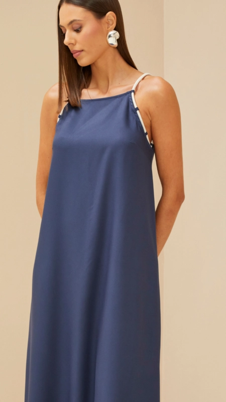 vestido longo forum viscose kia premium