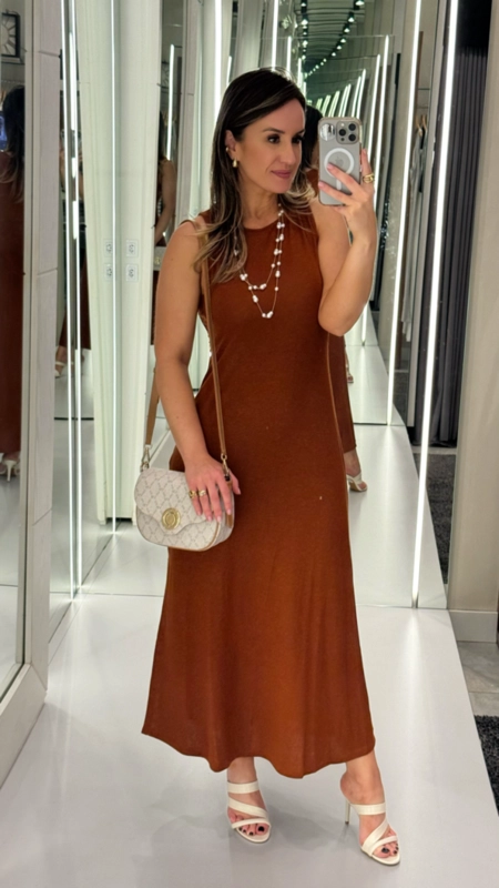 vestido midi viscolinho forum