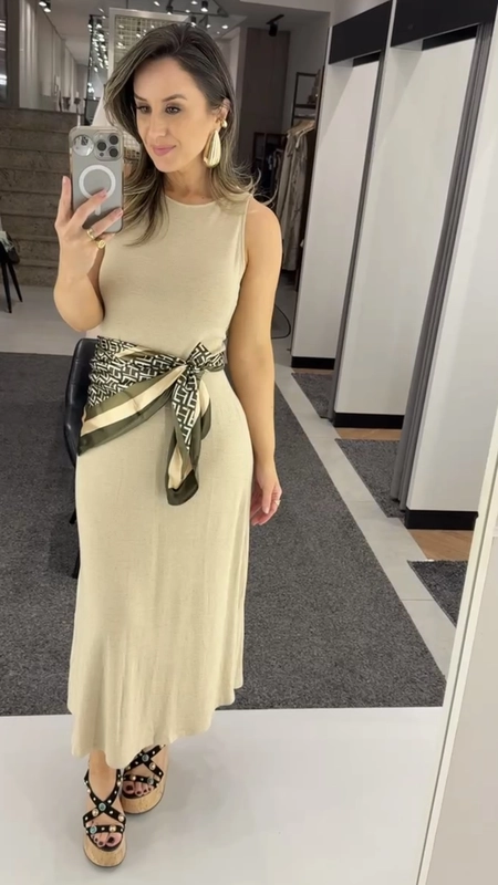 vestido midi viscolinho forum