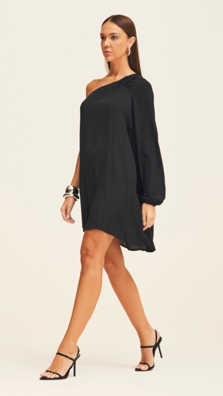 vestido curto forum uma manga ampla taty premium