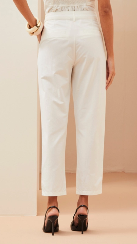 calça reta alfaiataria forum giorgia premium