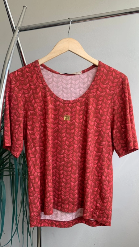 camiseta modal estampada open