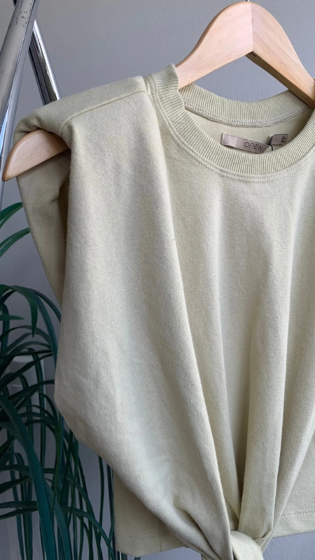 blusa amarração essencial touch open