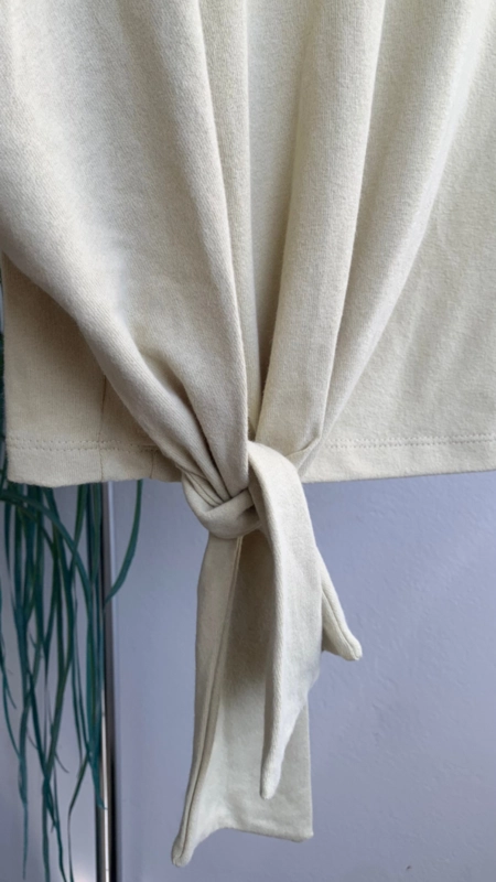 blusa amarração essencial touch open