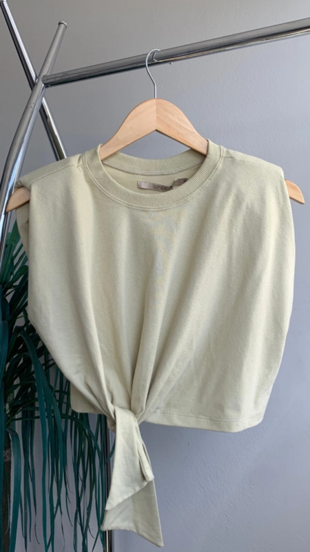 blusa amarração essencial touch open