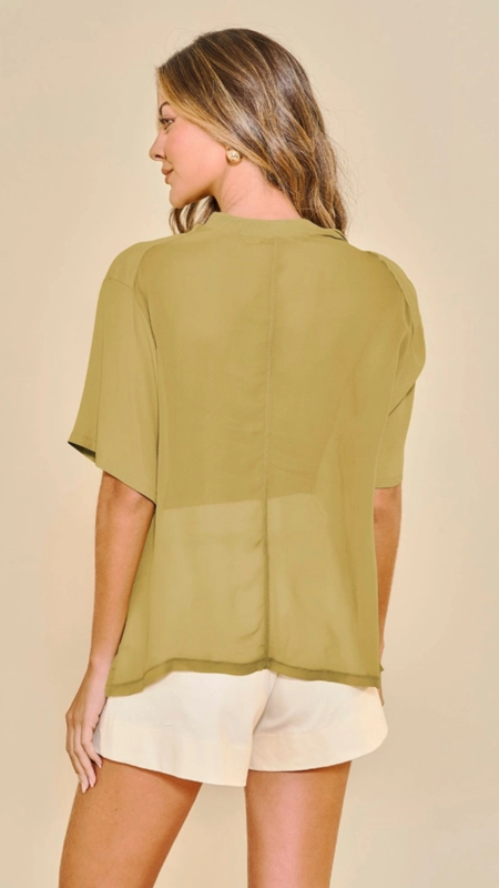 blusa visco detalhe gola open
