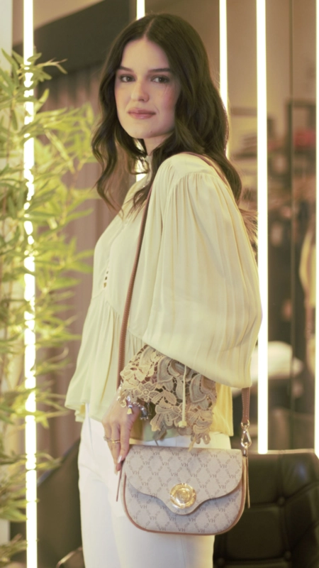 blusa punho renda guipir open