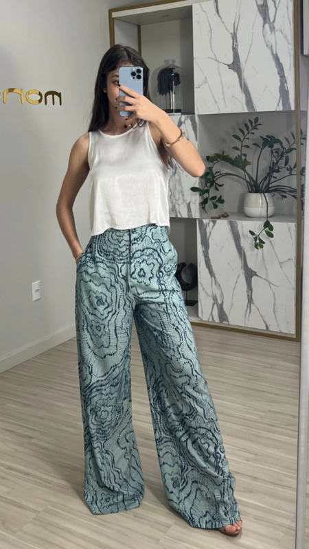 regata viscose acetinada open