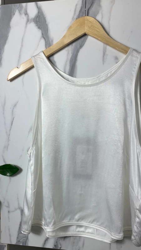 regata viscose acetinada open