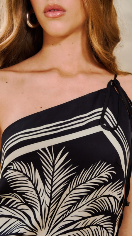 vestido curto lenço open