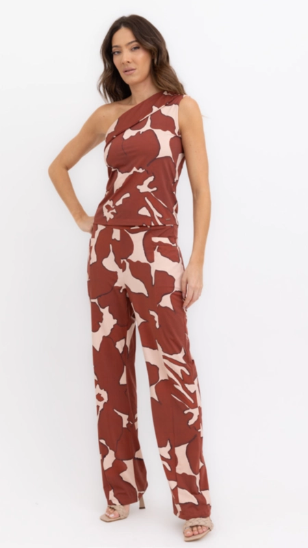 calça reta magnólia fluity borda barroca