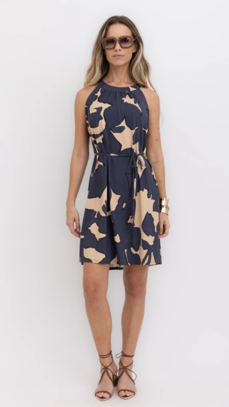 vestido curto magnólia fluity borda barroca