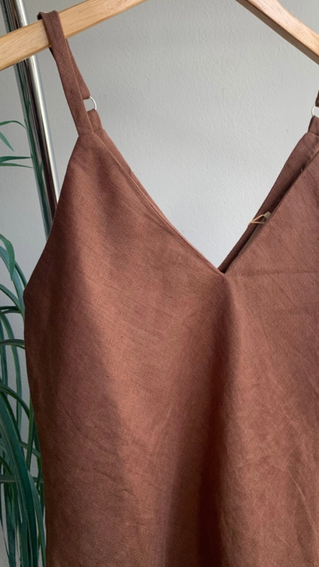 regata linho 100% borda barroca