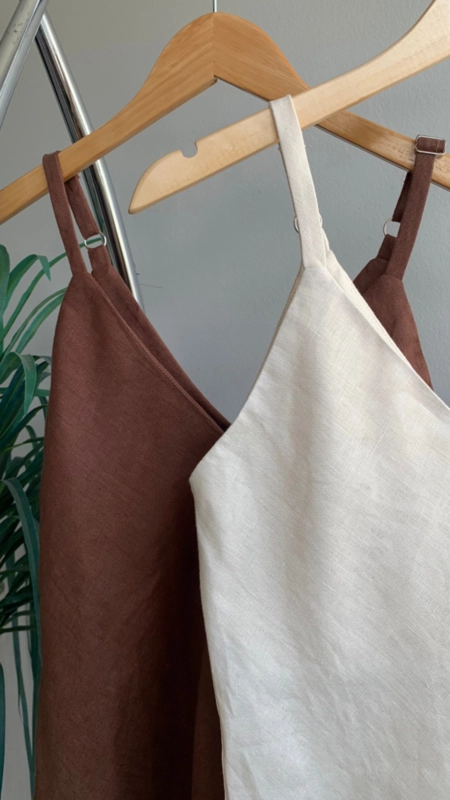 regata linho 100% borda barroca