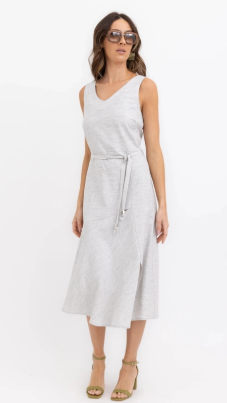 vestido midi fleime borda barroca