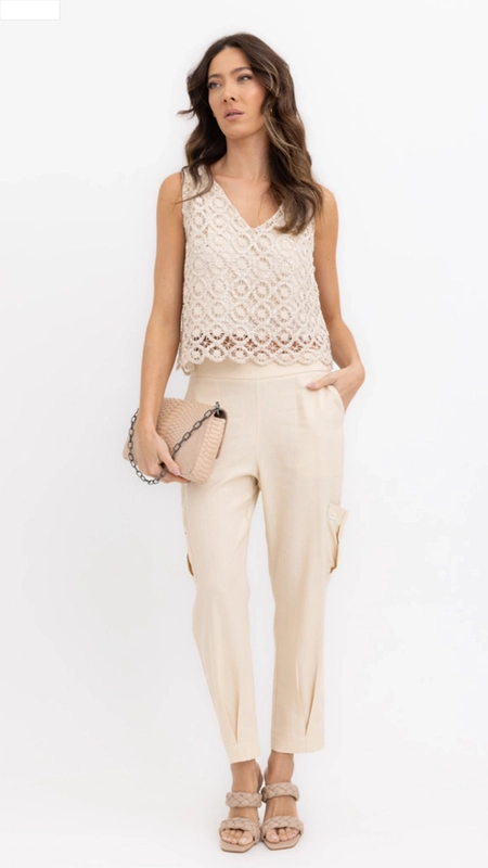 regata crochet bordado borda barroca