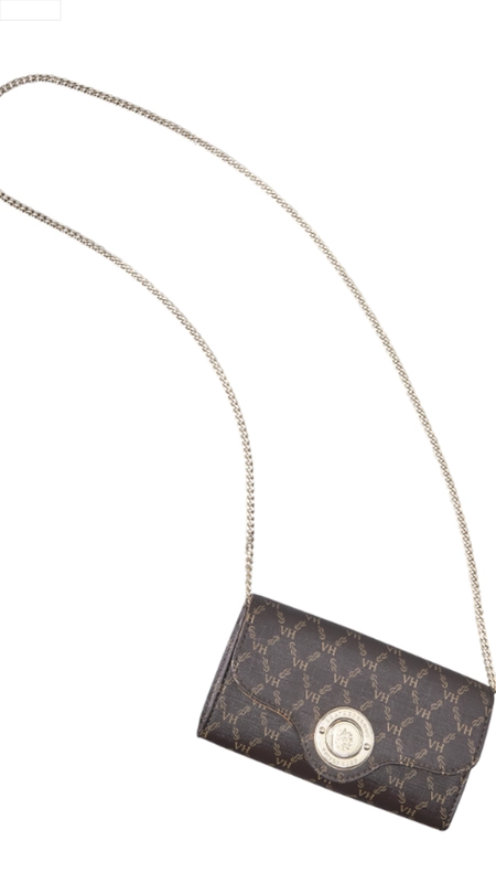 bolsa lock clutc victor hugo elos canvas couro