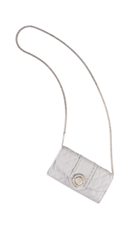 bolsa lock clutch couro victor hugo