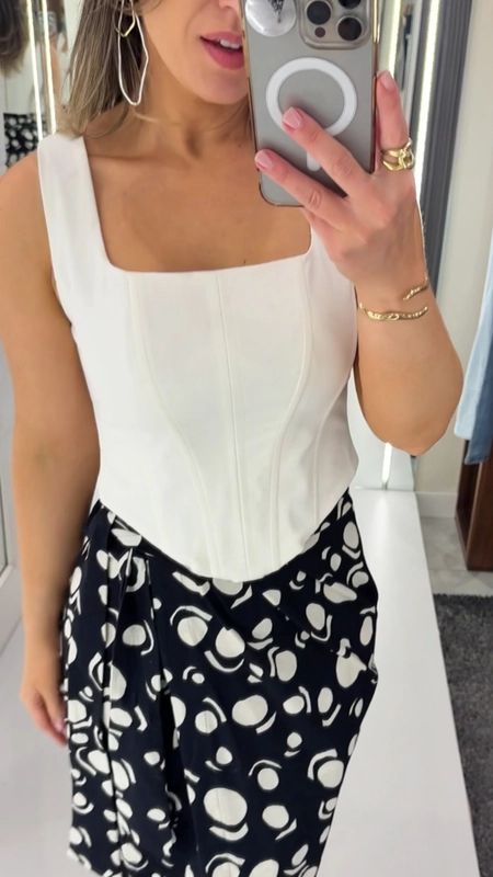 cropped alfaitaria corset chic