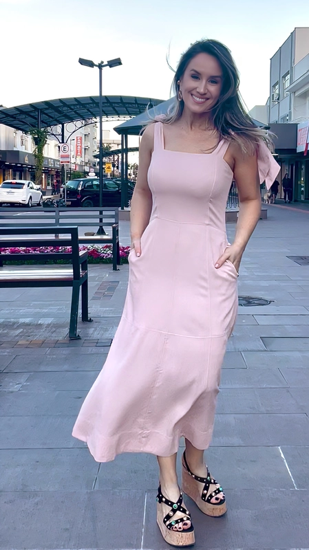 vestido midi linho malu