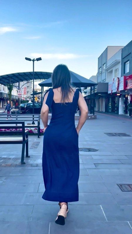 vestido midi linho malu