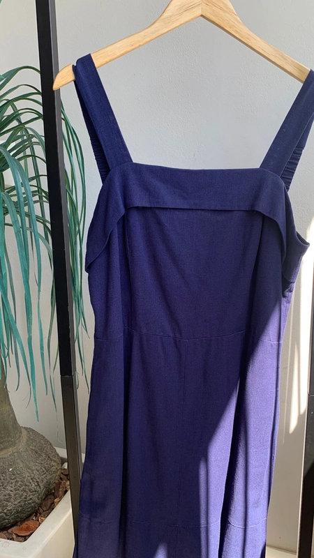 vestido midi linho classic