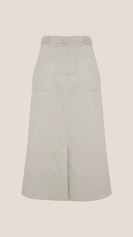 saia midi dudalina sarja alfaiatada cinto