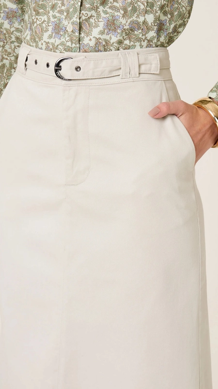 saia midi dudalina sarja alfaiatada cinto