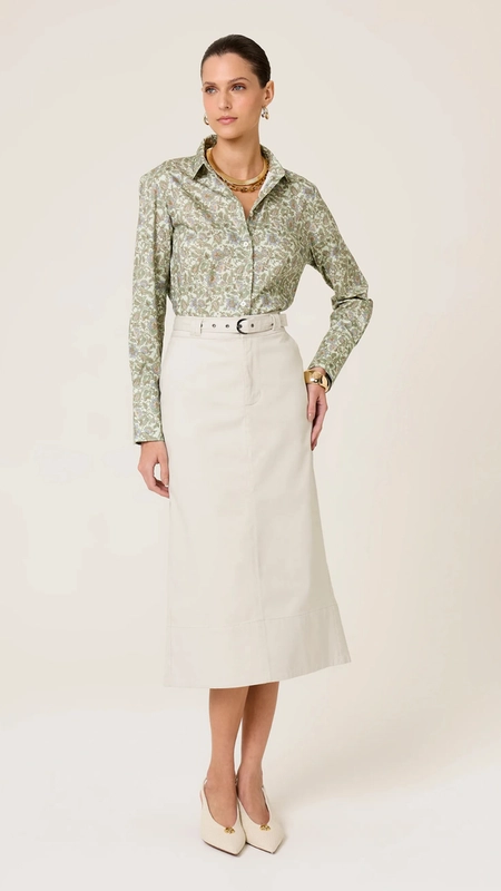 saia midi dudalina sarja alfaiatada cinto