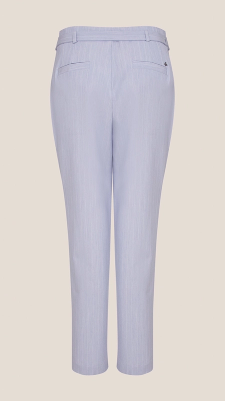 calça reta dudalina risca de giz elsa