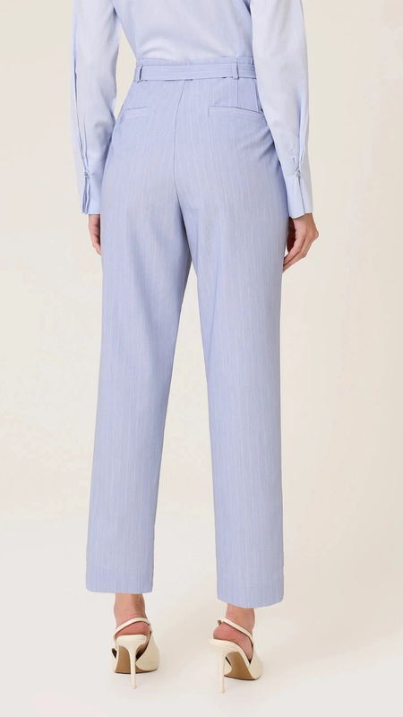 calça reta dudalina risca de giz elsa