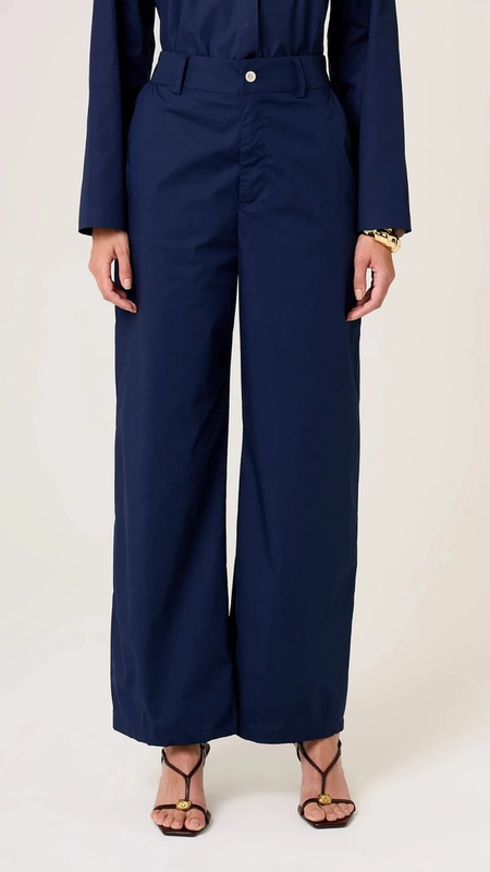 calça reta dudalina lisa elástico cós