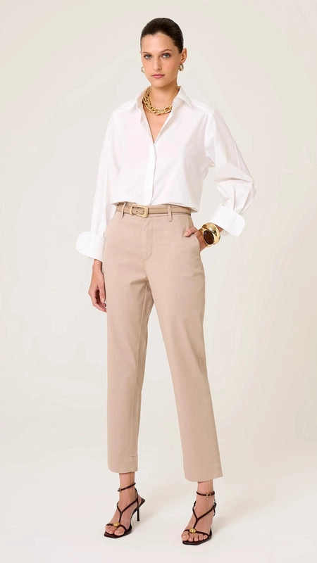 calça dudalina sarja soft touch duda