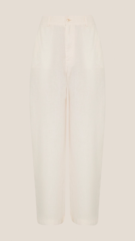 calça reta dudalina linho 100%