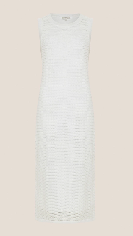 vestido midi dudalina texturizado