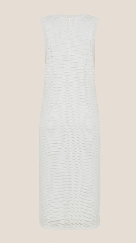 vestido midi dudalina texturizado