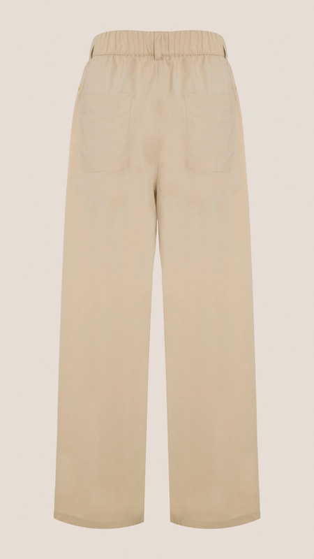 calça reta dudalina lisa elástico cós